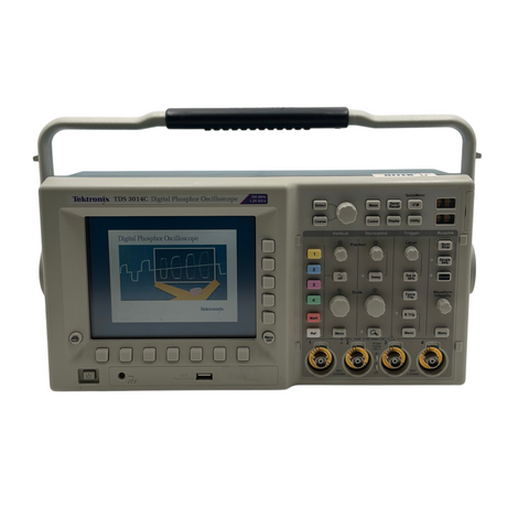 Tektronix TDS3014C 100MHz 4 Channel 1.25GS/s Digital Phosphor Oscilloscope DPO0