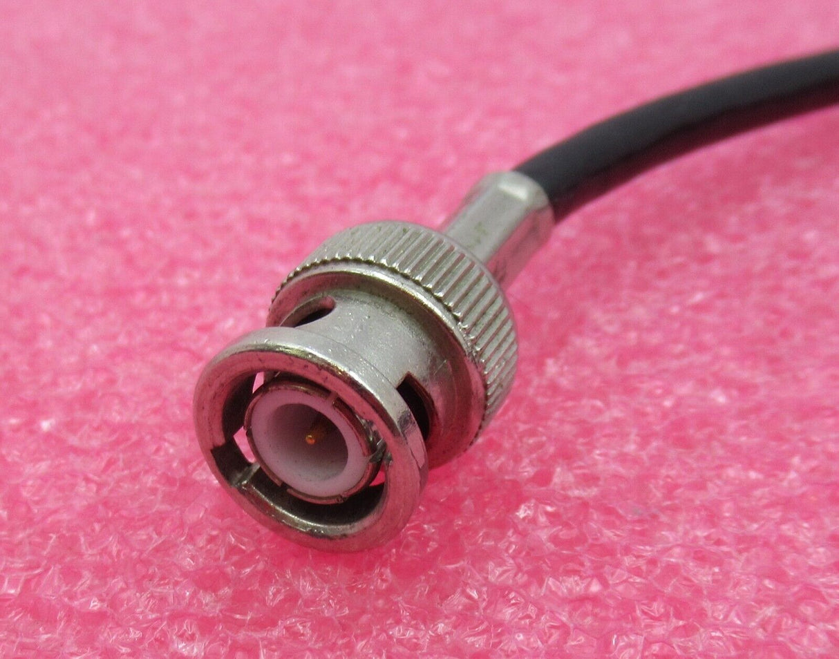 BNC-Stecker gerade zum BNC-Stecker gerade 1,8 m schwarzes Koaxial-HF-Kabel
