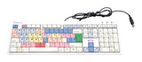 Logickeyboard Avid Video Media USB Composer UK QWERTY Keyboard LXHJME7596H0