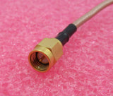300 MM SMA-Stecker gerade zum SMA-Stecker gerade braunes koaxiales HF-Kabel