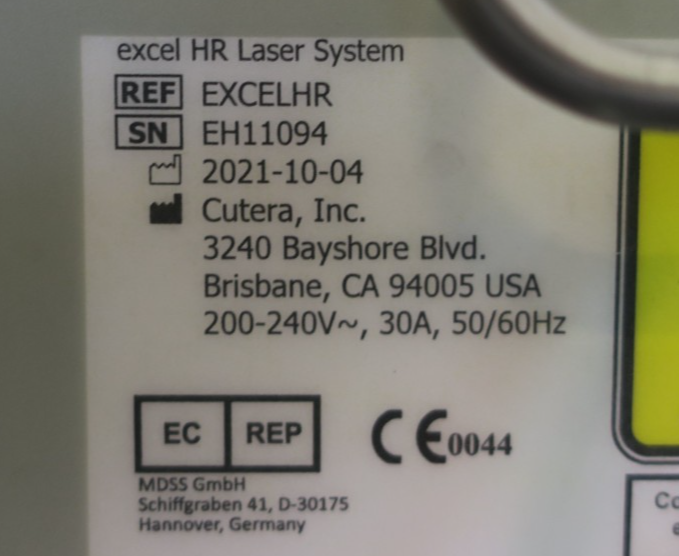 Cutera Excel HR Alexandrite 755 nm Nd:YAG 1064nm Laser Hair Removal Skin Machine19