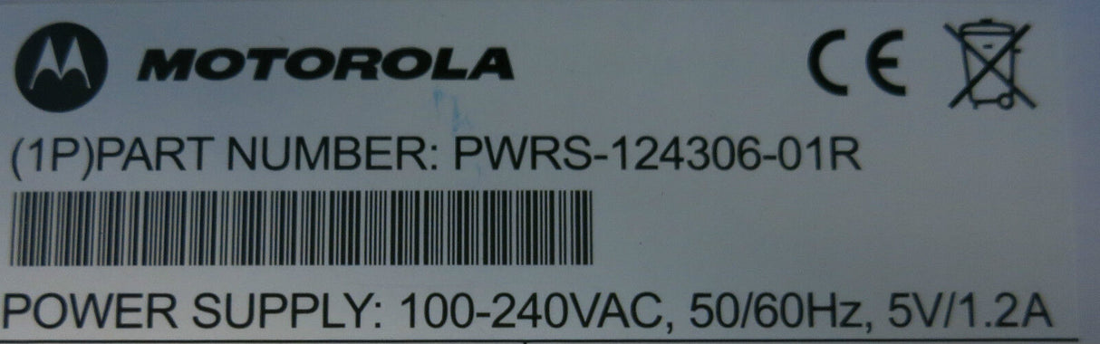 Motorola New PWRS-124306-01R AC USB Adapter Include Plugs For US, UK, EU & AU