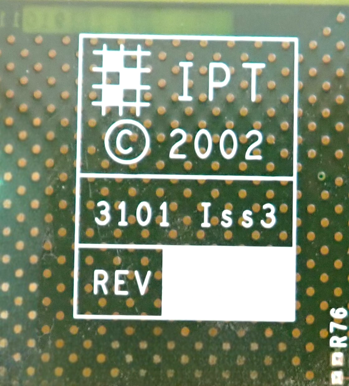IPT 3101 Iss3 + 3504 Iss1 XILINX XC2V2000 PCI Interface & Controller Card6