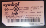 Symbol 21-58236-01 Scanner Li-ion Battery PPT2846 PPT8800 PPT8846 PPT8860