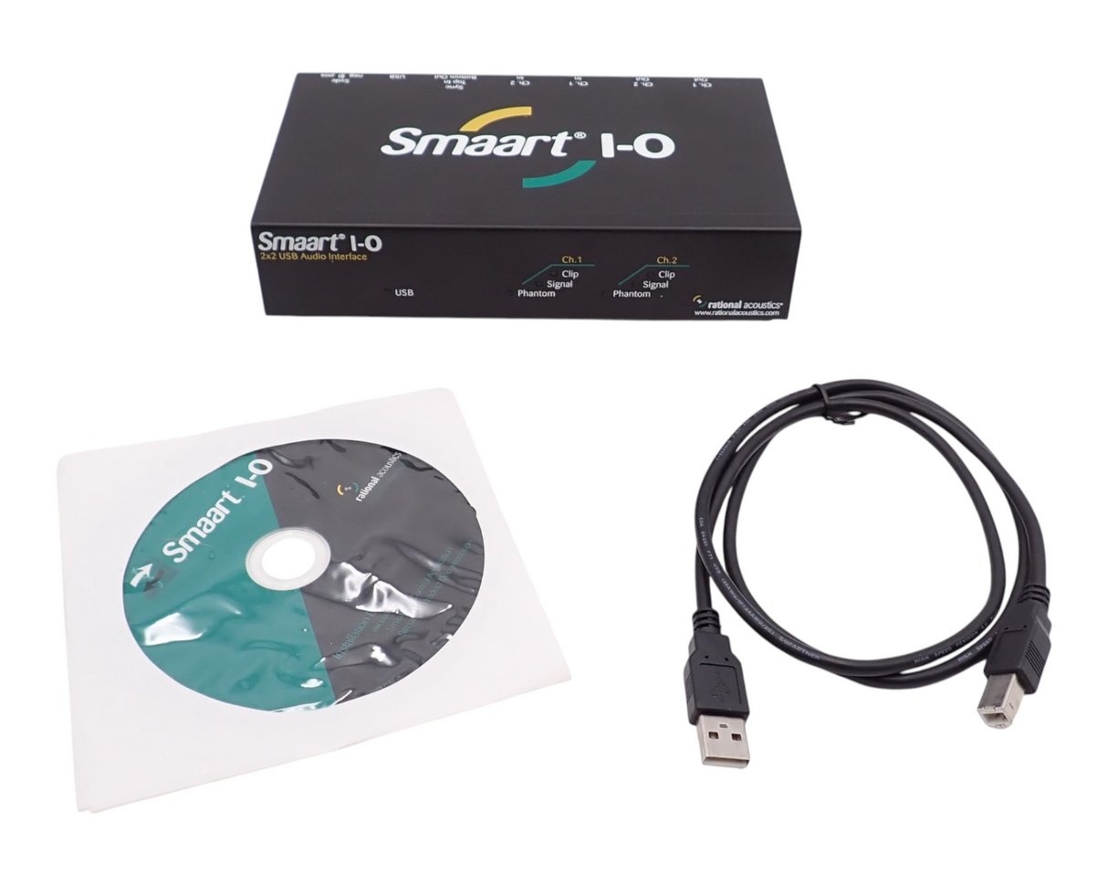 Rational Acoustics Smaart IO 2x2 USB Precision Audio Interface0