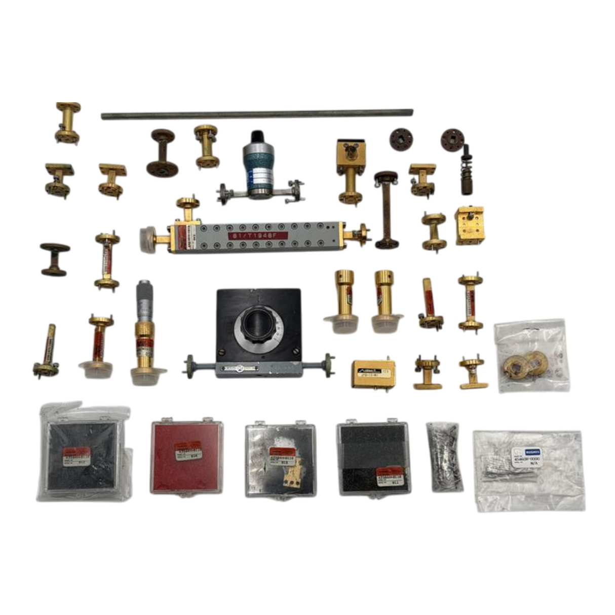 Hughes WR15 Millimetre Wave MMW 50-75GHz Waveguide Components Set0