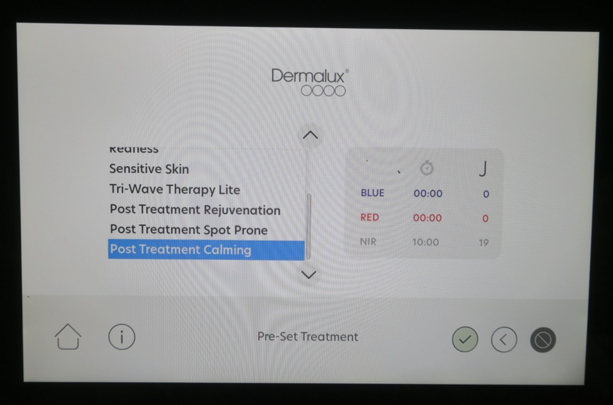 2024 Dermalux Compact Lite TriWave MD 415nm 633nm 830nm Phototherapy Unit LED7