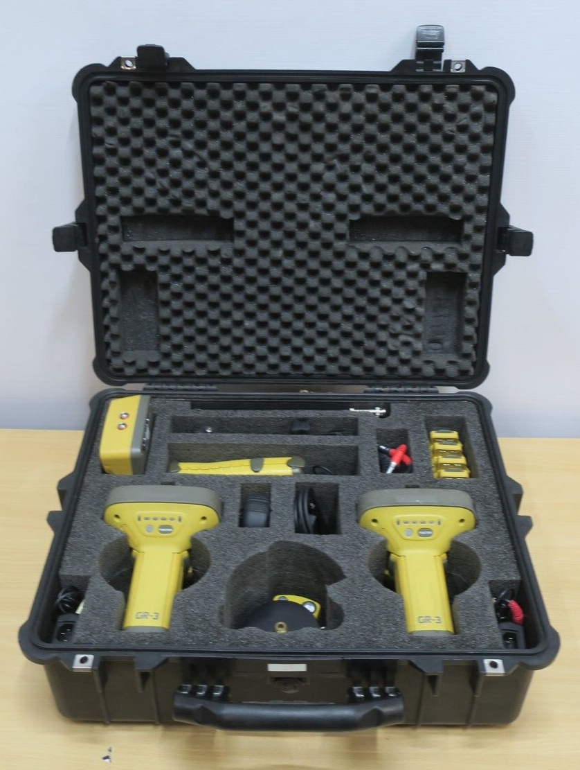 Récepteur GPS UHF GNSS numérique Topcon GR-3 Contrôleur de terrain FC-200 Base et Rover