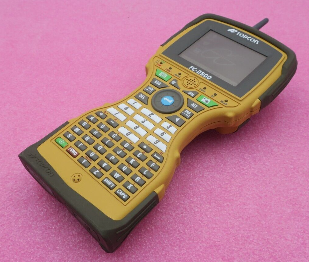 Contrôleur d'enquête robotique sur le terrain Topcon FC-2500 Collecteur de données RS-1 Radio 2,4 GHz