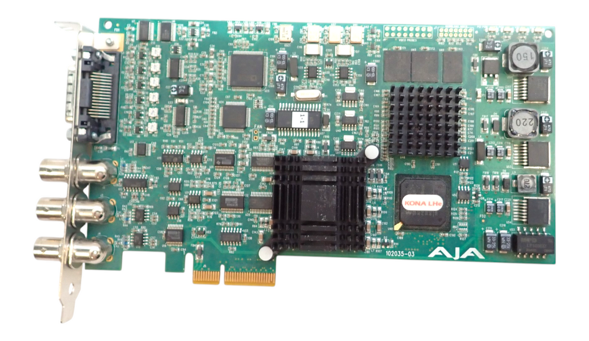 AJA Kona LSe 12 Bit HD/SD Video PCIe Capture Output Card for Mac5