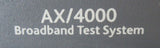 Spirent AX/4000 Broadband Test System 500100CE 500105 401325 500002CE 401324CE