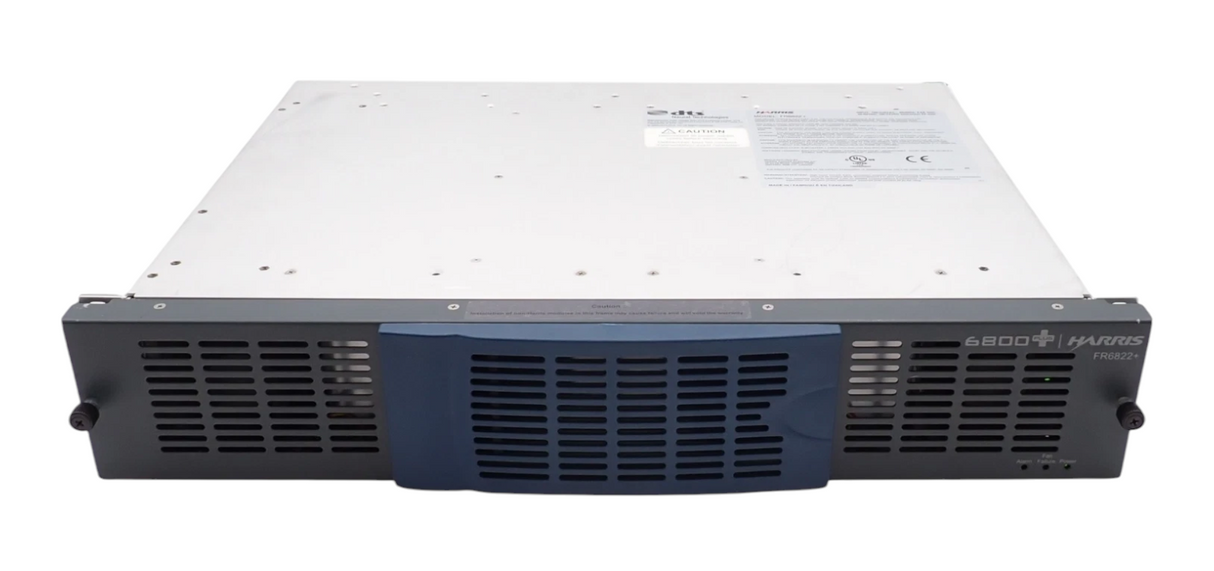 Harris 6800+ FR6822+ Frame Chassis  2x PSU 7x VEA6800 Module 1x 6800+ETH Module0