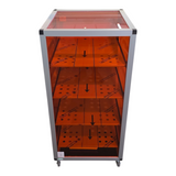 SICCO Maxi 1 Desiccator Protect UV Blocking Orange Acrylic PMMA Drying Chamber8
