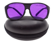Laser Physics 190400nm + 576600nm OD6+ Laser Safety Glasses  Goggles Purple0