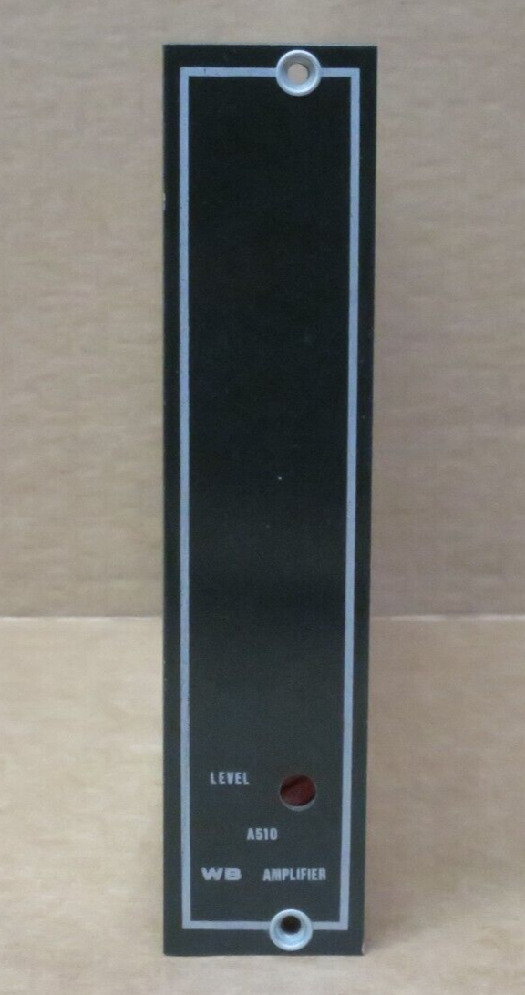 Aurora Communications Systems Chassis A110 / 3 &  A510 WB 9dB Amplifier
