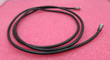 Konvolut 2 x F-Stecker auf F-Stecker, 2 m/3 m, schwarz, HF-Koaxialkabel