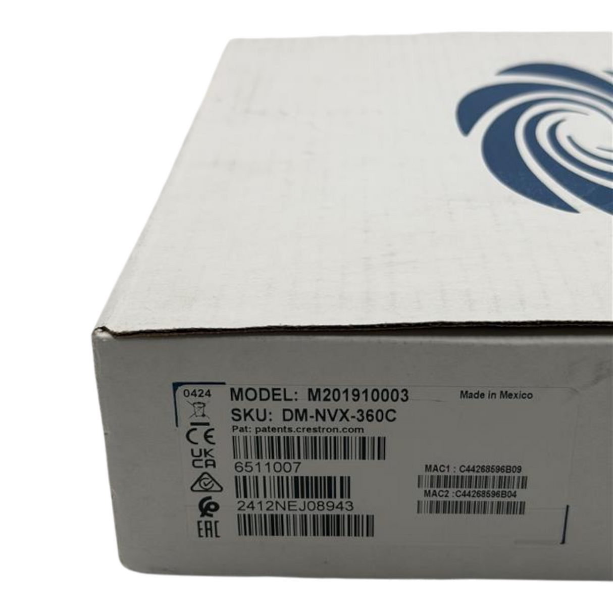 NEW Crestron DM NVX 360C 4K60 4:4:4 HDR AV Over IP Network Video Encoder Card2