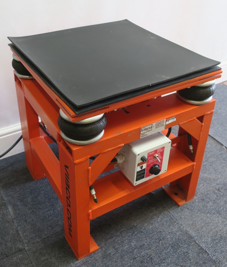 Vibco 99823 LiveTop Vibrating Test Table Bench SCR1000 115V 500mm x 500mm1