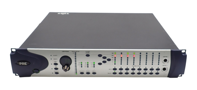Avid Digidesign PRE MP008 8-Channel Remote Controlled Mic Preamp Silver / Blue0
