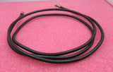 Konvolut 2 x F-Stecker auf F-Stecker, 2 m/3 m, schwarz, HF-Koaxialkabel