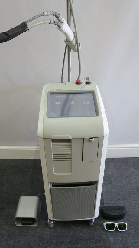 Cutera Excel HR Alexandrite 755 nm Nd:YAG 1064nm Laser Hair Removal Skin Machine1
