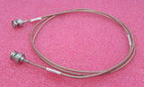 BNC-Stecker männlich auf BNC-Stecker männlich 1,5 m hellbraunes Koaxial-HF-Kabel