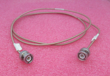 BNC-Stecker männlich auf BNC-Stecker männlich 1,5 m hellbraunes Koaxial-HF-Kabel