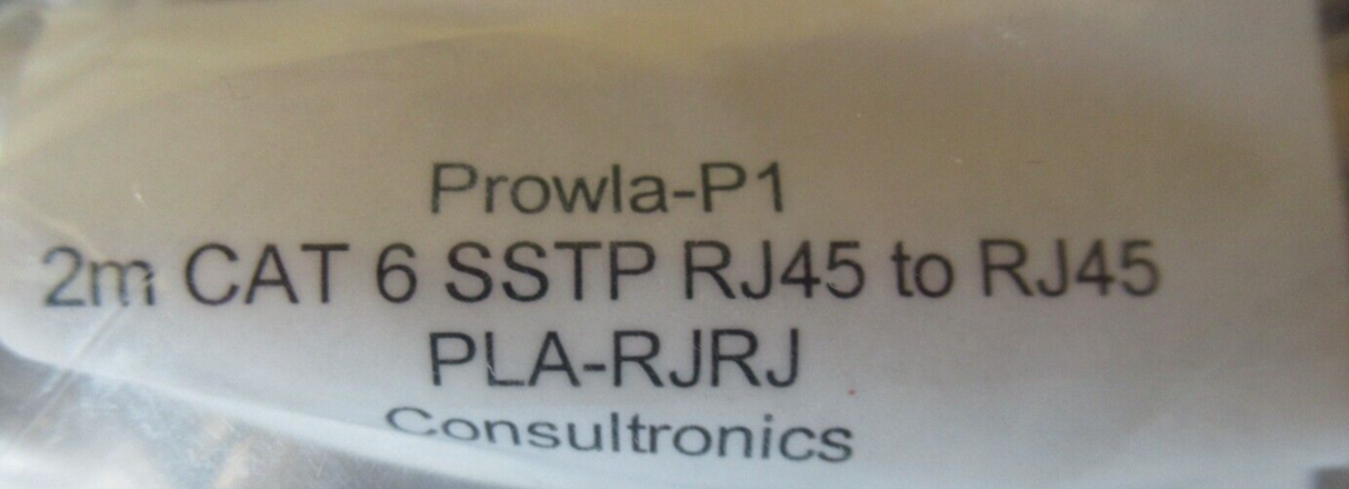 Consultronics PROWLA P1 Ethernet-Netzwerkanalysator mit Kabeln