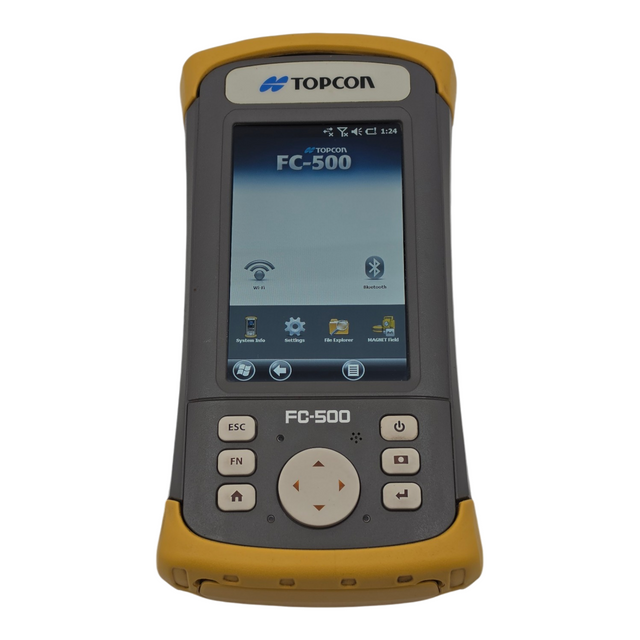 Topcon FC 500 Field Controller Surveying Data Collector Bluetooth WiFi MAGNET0