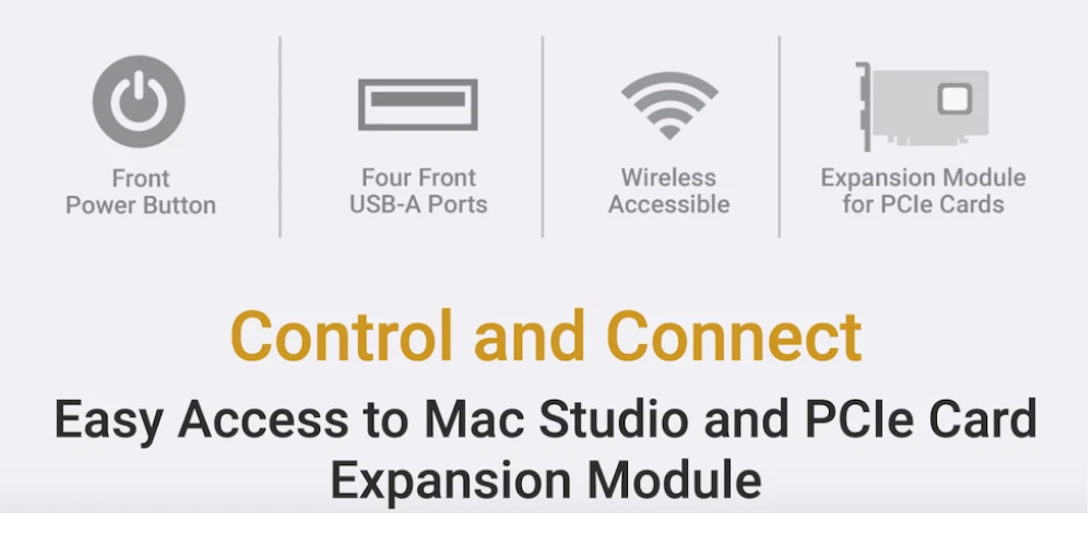 Sonnettech xMac Studio Echo 3 III PCIe Slots Expansion Enclosure System Chassis13
