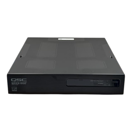 New QSC Q-SYS SPA2-200 200W 4/8Ω 70V/100V Class-D 2-Channel Power Amplifier1
