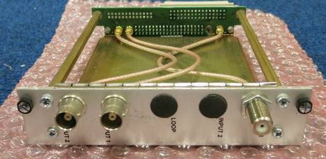Carte de connexion arrière Scientific Atlanta Galaxy RS232 / Ethernet / BNC Twistlock