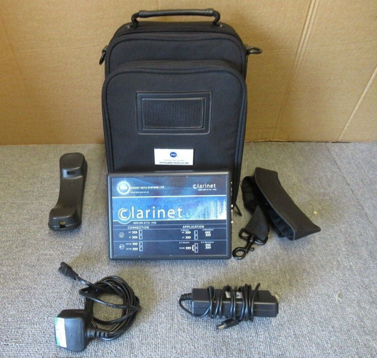 Système de test de protocole Clarinet pour systèmes de données par paquets DASS2 DPNSS ISDN QSIG SIP SIPi