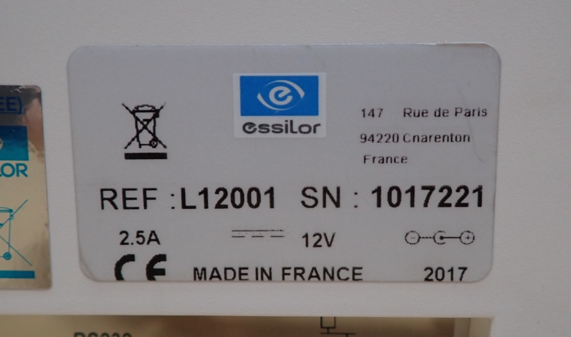 Essilor Tess L12001 Frame Shape Tracer Optical 3D Binocular Glasses Machine11