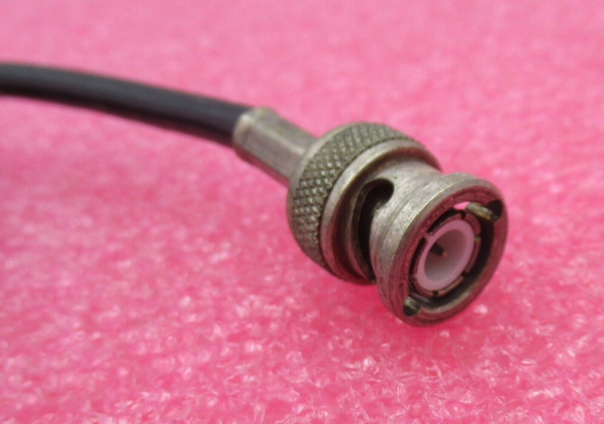 BNC-Stecker gerade zum BNC-Stecker gerade 1,8 m schwarzes Koaxial-HF-Kabel