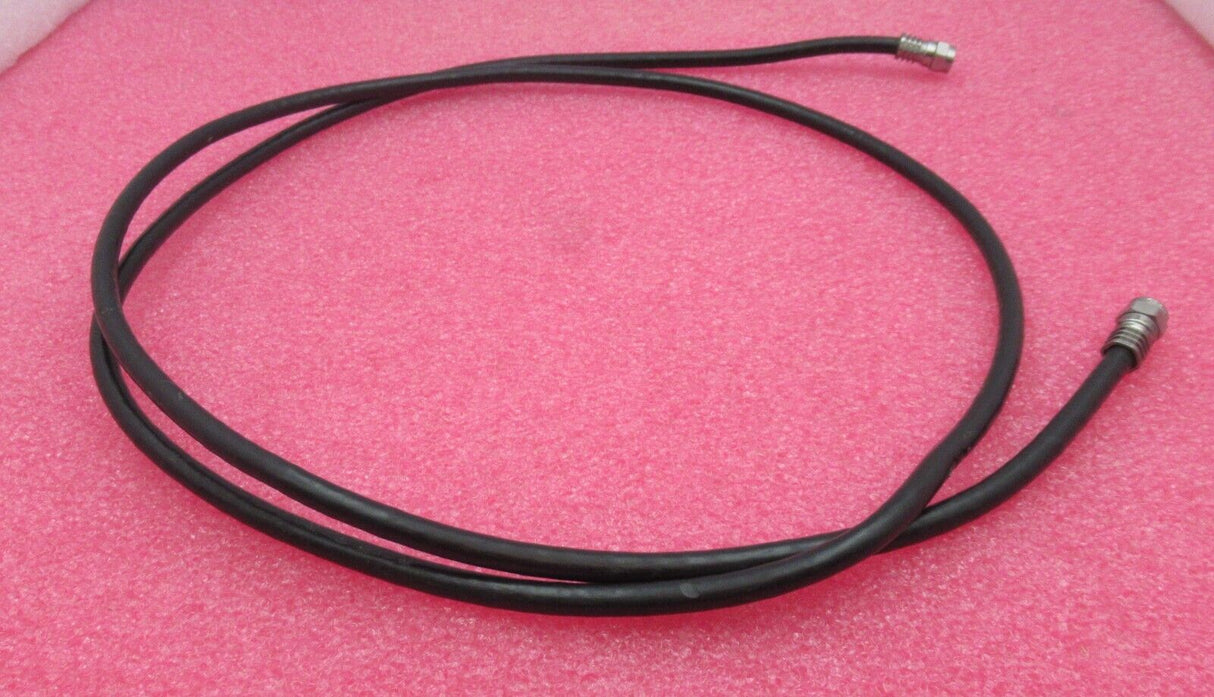 Konvolut 2 x F-Stecker auf F-Stecker, 1,6 m, schwarz, HF-Koaxialkabel