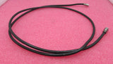 Konvolut 2 x F-Stecker auf F-Stecker, 1,6 m, schwarz, HF-Koaxialkabel