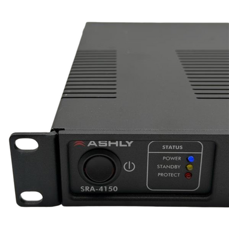 Ashly Audio SRA 4150 4x150W Class D Convection 1U Rack 4 Channel Power Amplifier1