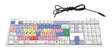 Logickeyboard  LXHJME7596H Avid Video Media USB Composer UK QWERTY Keyboard0