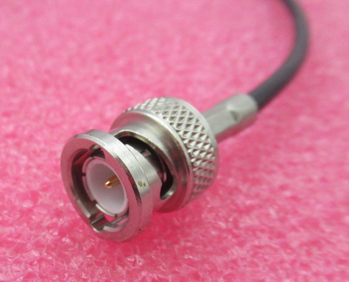 BNC-Stecker gerade zum BNC-Stecker gerade 1,6 m schwarzes Koaxial-HF-Kabel