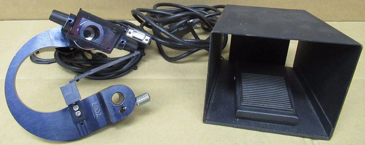 Laserblende Modell BMBQ Spaltlampe Laserkopf in Tragebox mit Fußpedal
