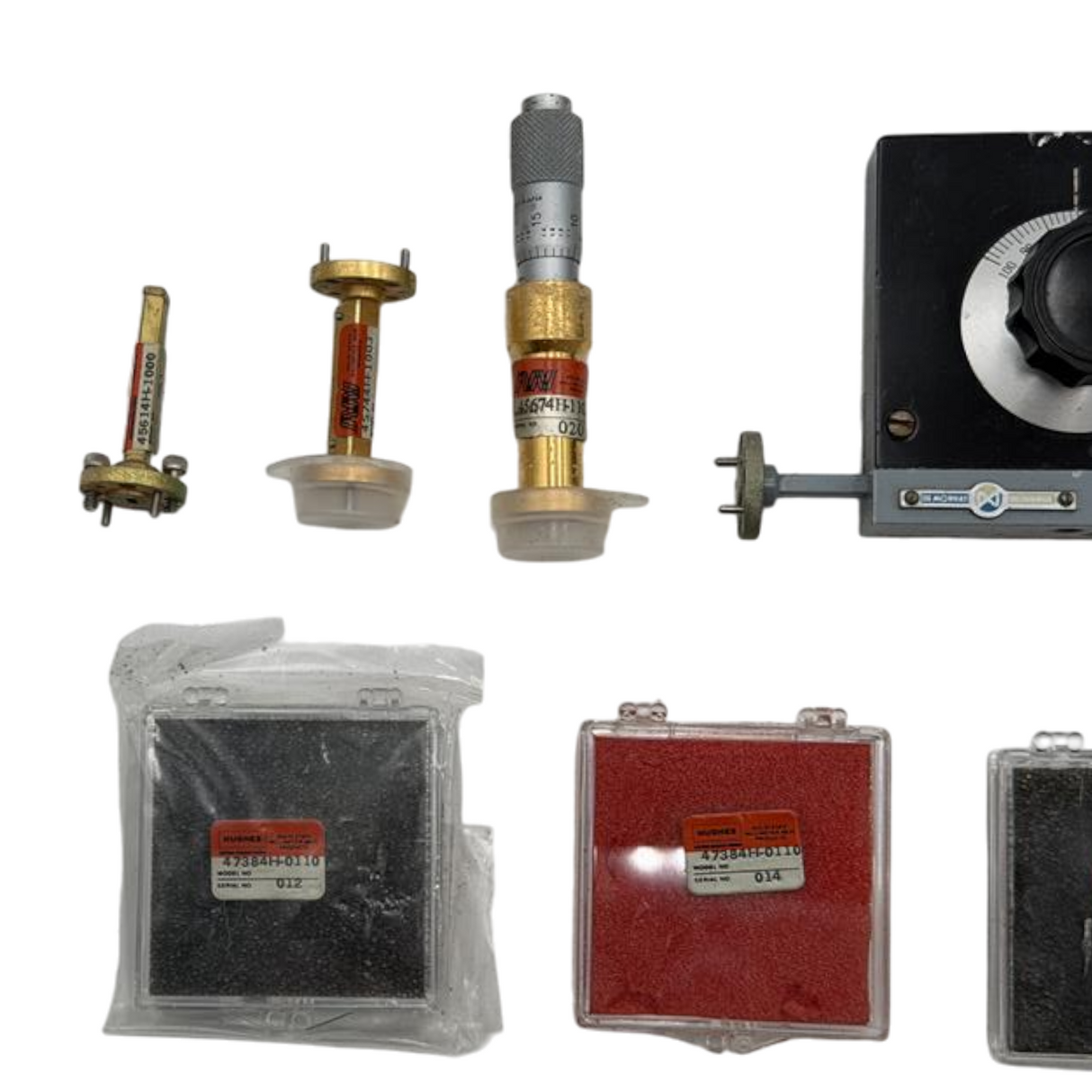 Hughes WR15 Millimetre Wave MMW 50-75GHz Waveguide Components Set1