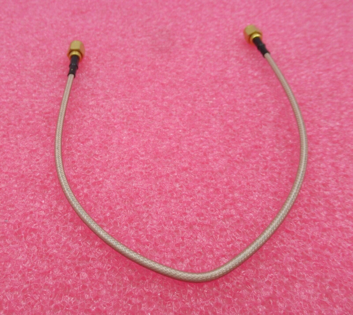 5 x SMA-Stecker gerade - SMA-Stecker gerade 300 mm braunes Koaxial-HF-Kabel