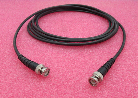 BNC-Stecker männlich auf BNC-Stecker männlich 3 Meter lang schwarz Koaxial RF Kabel