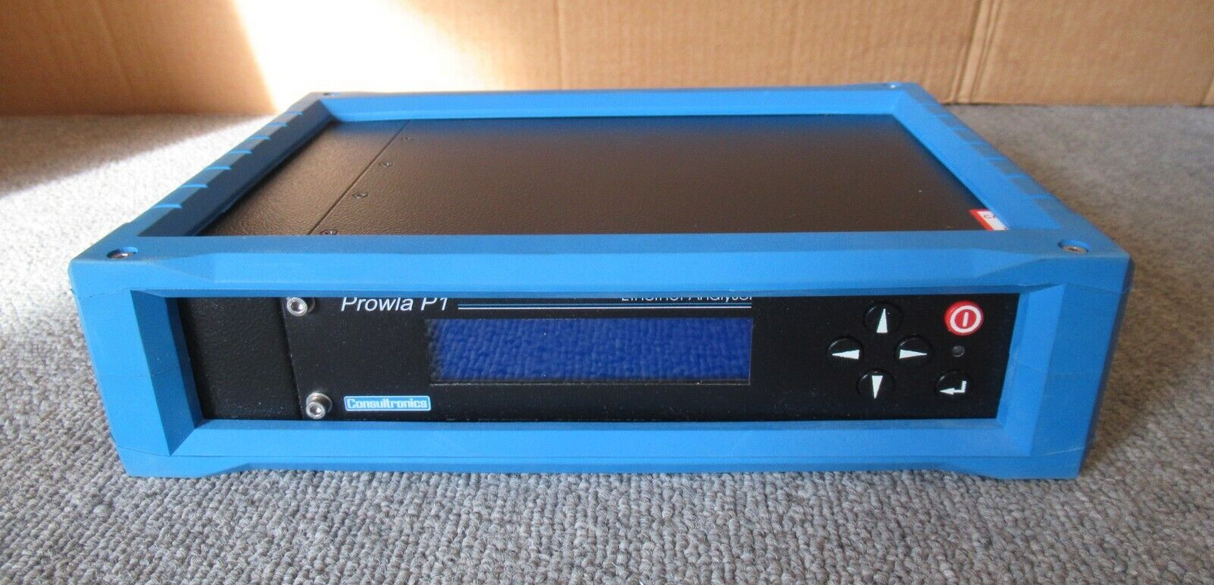 Consultronics PROWLA P1 Ethernet-Netzwerkanalysator mit Kabeln