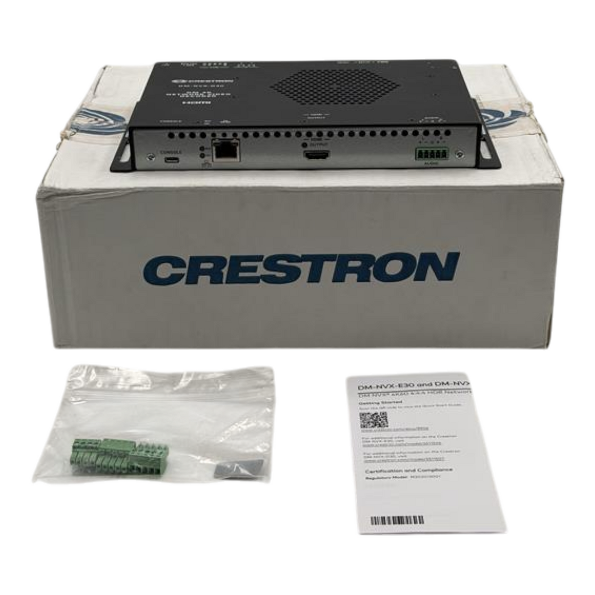 New Crestron DM NVX D30 4K60 4:4:4 HDR Multi Channel AV over IP Decoder0