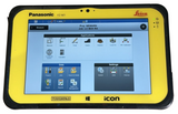 Leica ICG70 iCON GPS 70 RTK GNSS Rover CC80 10 FZ M1 Tablet Surveying Equipment4