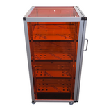 SICCO Maxi 1 Desiccator Protect UV Blocking Orange Acrylic PMMA Drying Chamber5