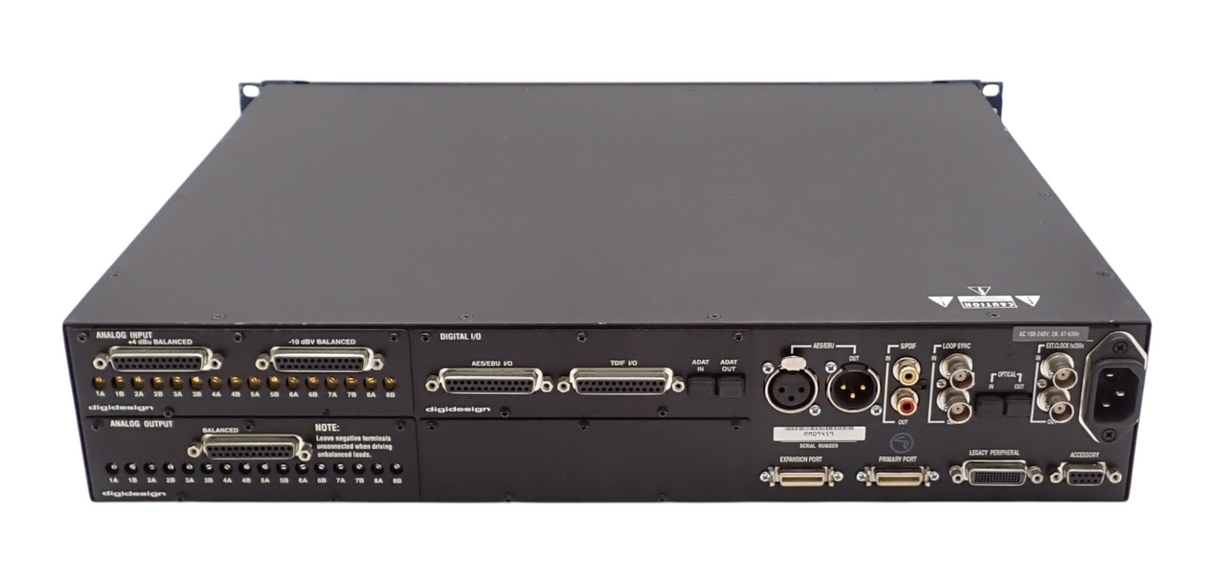 Avid Digidesign 192 I/O MH192 Analog Digital Audio Interface Unit + 3x Cards6