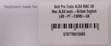 New LogicKeyboard Avid Pro Tools ALBA QWERTY Wired Mac UK keyboard  LKBPTCWMU4